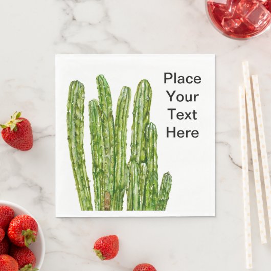 Cacti 2 Napkin Serviette (Beispiel)