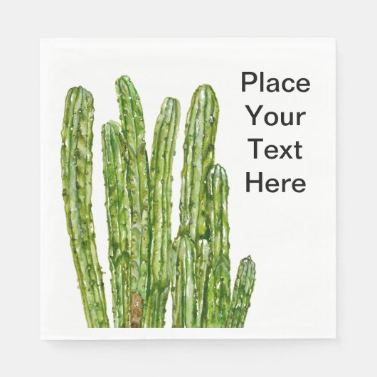 Cacti 2 Napkin Serviette (Vorderseite)