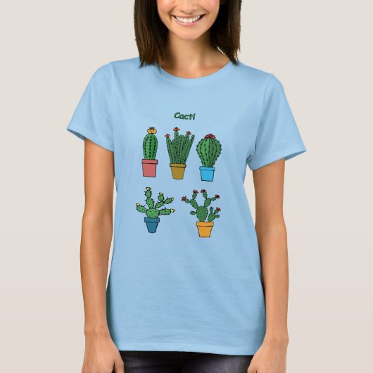 Cacti #2 T-Shirt (Vorderseite)