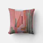 Cacti Ally Throw Pillow Kissen (Vorderseite)
