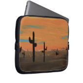 Cacti Art Laptop Sleeve (Vorne Rechts)