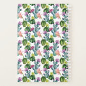 Cacti Art Pattern Planer (Rückseite)