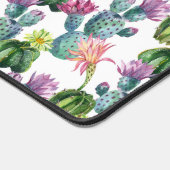 Cacti Art Pattern Schreibtischunterlage (Ecke)