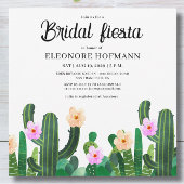 Cacti Blume Bridal Fiesta Einladung