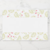 Cacti-Blume Lebensmitteletikett (Einzelnes Label)