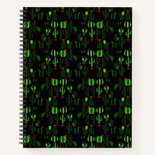 Cacti-Cluster Notizblock (Vorderseite)