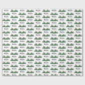 Cacti flowers  Bridal Fiesta  Geschenkpapier (Flach)