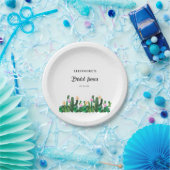 Cacti flowers  Bridal Fiesta  Pappteller (Party)