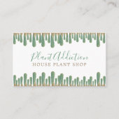 Cacti House Pflanze Shop Visitenkarte (Vorderseite)