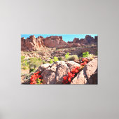 Cacti in Bloom Leinwanddruck (Vorderseite)