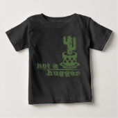 Cacti Kein lustiges Sprichwort Baby T-shirt (Vorderseite)