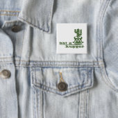 Cacti Kein lustiges Sprichwort Button (Beispiel)