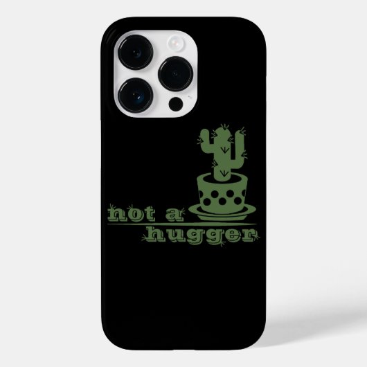 Cacti Kein lustiges Sprichwort Case-Mate iPhone Hülle (Rückseite)