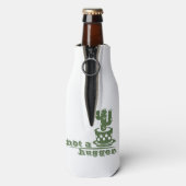 Cacti Kein lustiges Sprichwort Flaschenkühler (Flasche Rückseite)