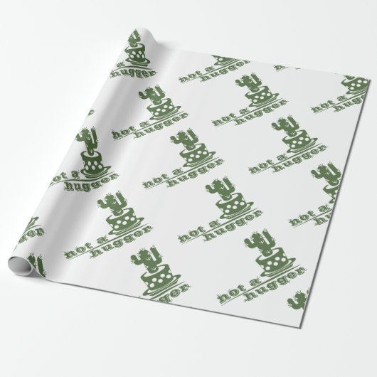 Cacti Kein lustiges Sprichwort Geschenkpapier (Ungerollt)