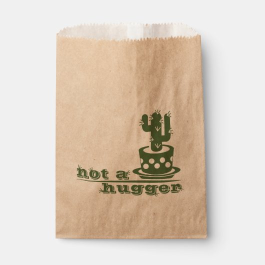 Cacti Kein lustiges Sprichwort Geschenktütchen (Vorderseite)