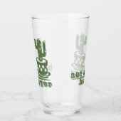 Cacti Kein lustiges Sprichwort Glas (Links)