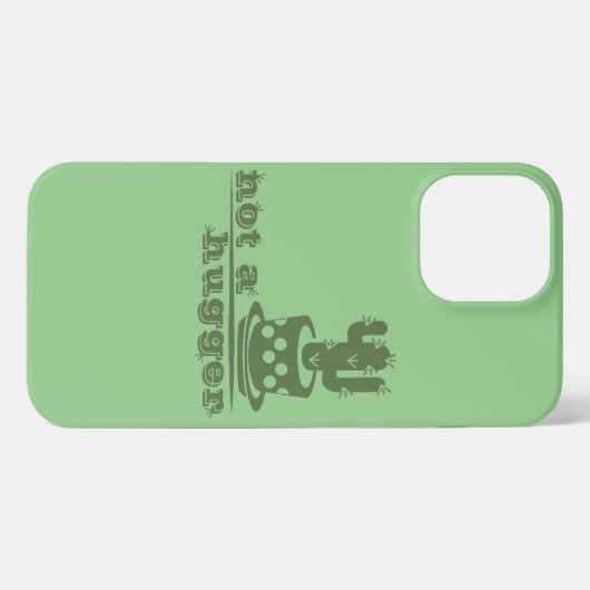 Cacti Kein lustiges Sprichwort iPhone Hülle (Rückseite (Horizontal))