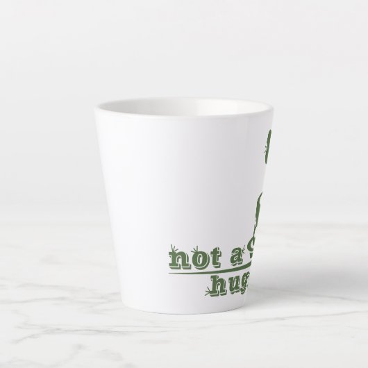 Cacti Kein lustiges Sprichwort Milchtasse (Vorderseite)