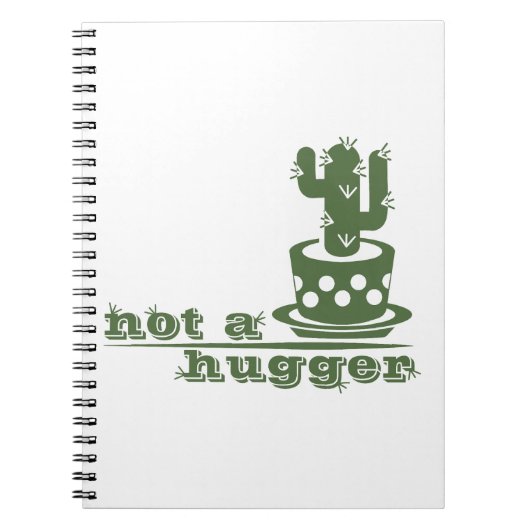 Cacti Kein lustiges Sprichwort Notizblock (Vorderseite)