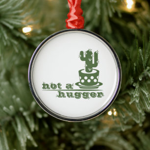 Cacti Kein lustiges Sprichwort Ornament Aus Metall