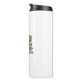 Cacti Kein lustiges Sprichwort Thermosbecher (Nach rechts gedreht)