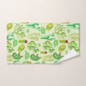 Cacti-Muster Badhandtuch Set (Handtuch)