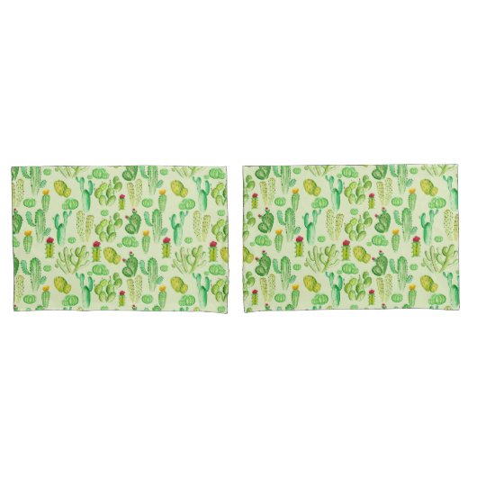 Cacti-Muster-Set Kissenbezug (Vorderseite-Set)