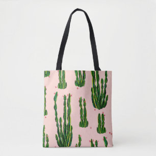 Cacti nahtlos Muster Aquarell. Kakteen in Blogs Tasche