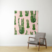 Cacti nahtlos Muster Aquarell. Kakteen in Blogs Wandteppich (Beispiel)