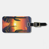 Cacti - Nationalpark Saguaro Gepäckanhänger (Vorderseite horizontal)