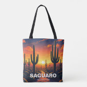 Cacti - Nationalpark Saguaro Tasche (Rückseite)