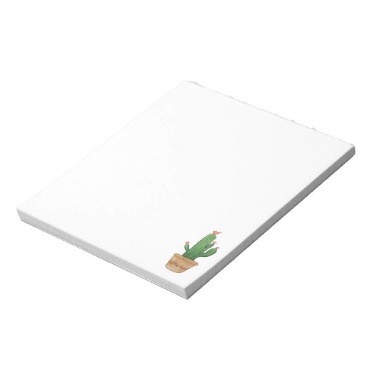Cacti Notepad Notizblock (Rotiert)