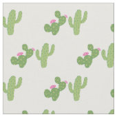 Cacti-Paar-Muster Stoff (Nahaufnahme)