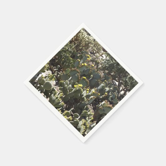 Cacti Paper Napkin Serviette (Ecke)