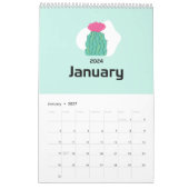 Cacti Paradise Calendar 2024 Kalender (Jan 2027)