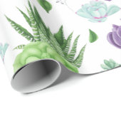 Cacti Pattern Geschenkpapier (Rolleneckpunkt)