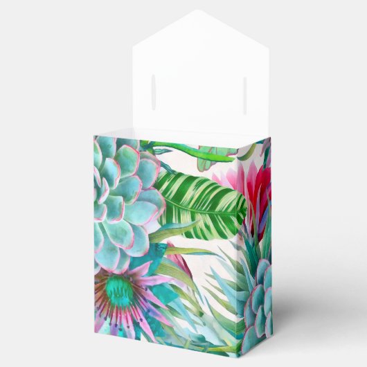 Cacti Pattern Geschenkschachtel (Geöffnet)