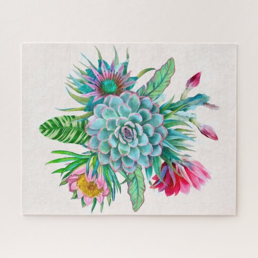 Cacti Pattern Puzzle (Horizontal)