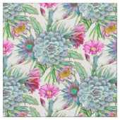 Cacti Pattern Stoff (Nahaufnahme)