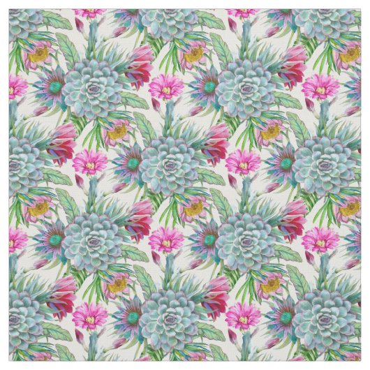 Cacti Pattern Stoff (Muster)