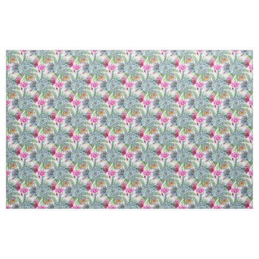 Cacti Pattern Stoff (Fat Quarter (45,7 x 55,9 cm))