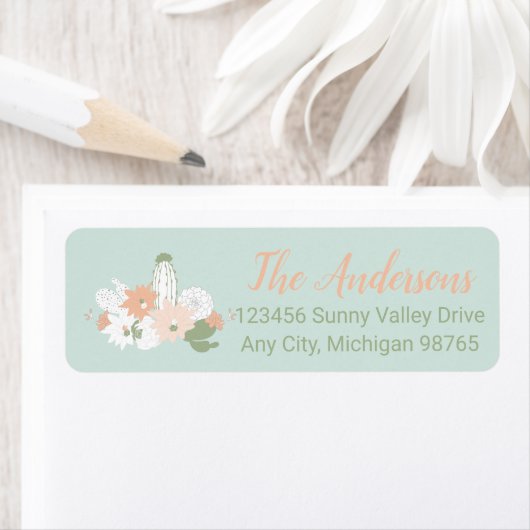 Cacti Peach Green individuell anpassbar (Insitu)