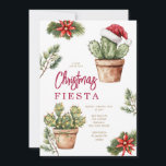 Cacti Santa Mexican Cactus Winter Christmas Fiesta Einladung<br><div class="desc">EDITABLE Niedliche Weihnachtsmannmütze mit mexikanischen Kaktus Winter Weihnachtsfeiertag Einladung Elegant Trendy Retro Weihnachten Saguaro Feiertag Party Feliz Navidad Xmas Party Weihnachtsmannmütze Einladung</div>