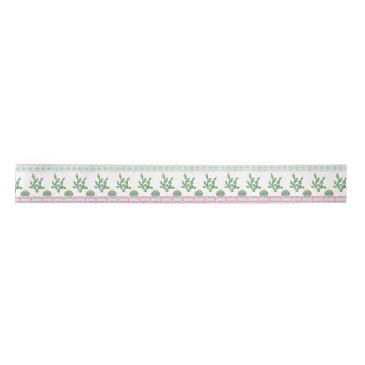 Cacti Satin Ribbon Satinband (Vorderseite)