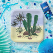 Cacti, Süßungsmittel. Pappteller (Party)