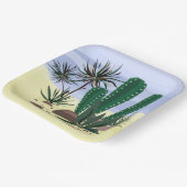 Cacti, Süßungsmittel. Pappteller (Gewinkelt)