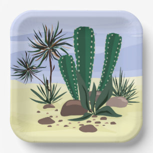 Cacti, Süßungsmittel. Pappteller