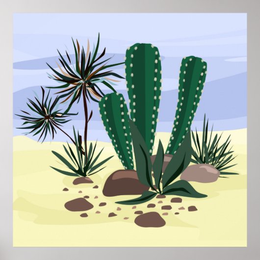 Cacti, Süßungsmittel. Poster (Vorne)