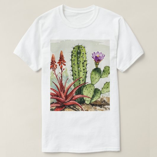 Cacti T-Shirt (Design vorne)
